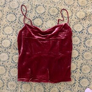 Banana Republic Velvet Camisole Top